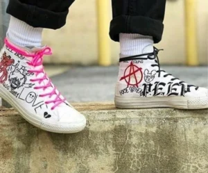 Express Yourself: The Streetwear Appeal of Custom Painted Sneakers